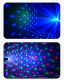 Party Lights,Disco DJ Strobe Light Rave Stage Projector Effect Dance Club Light Sound Activated with Remote Control for Parties