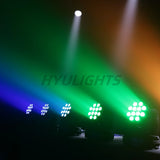 Moving Head LED Wash 12X12W RGBW 4In1 Beam DMX Light With 16Chs Rotating Lamp Stage Mobile Lighting For Party Show Disco Wedding