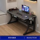 Gaming Desk Computer Desk with Shelf Office Desk for Home Study Room Simple Modern Adjustable Height Workstation Table PC