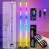 RGBIC Atmosphere Lights APP Control LED Floor Standing Lamp Music Sync Corner Lighting for Bedroom Living Room Background Light