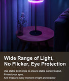 RGB Music Sync Table Lamp Wine Bottle Mood Lamp Touch Control -Rechargeable LED Atmosphere Night Light for Room Bar Party Decor