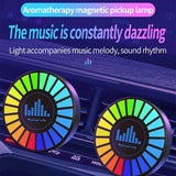 Led Music Sound Control Pickup Light Rhythm Lamp RGB Car Ambient Light Adjustabl Automotivo Strip For Automobiles Family Party