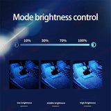 Ouchuangbo LED Ambient Light For RAV4 2019-2024 Atmosphere Lamp Backlight Kit Dynamic Trim Internal lighting lumini ambiental 