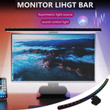 RGB Atmosphere Pickup Light Bar Computer Screen Hanging Lamp LED Monitor Light  for Work Study Reading Gaming Dimming Lighting
