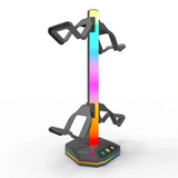 DIGIT-Gaming RGB Headphone Stand For Playstation5 Controller Holder Earphone Hanger For Desktop Gamer  PS4 PS5 Gamepad