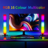 RGB USB LED Light Bar Color Changing TV Backlight Remote Symphony Atmosphere Light Strips Music Rhythm Ambient Pickup Lamp Decor