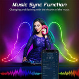Tuya WiFi LED Neon Strip Light 12V RGBIC Smart Strip Light IP67 Waterproof RGB Chasing Flexible Tape Dream Color with  Alexa